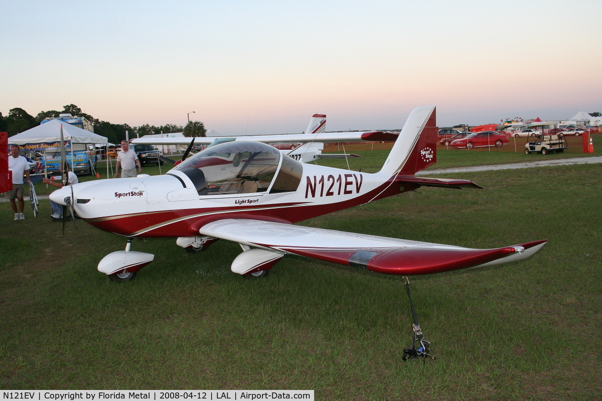 N121EV, 2007 Evektor-Aerotechnik Sportstar Plus C/N 20081011, AS Sportstar Plus