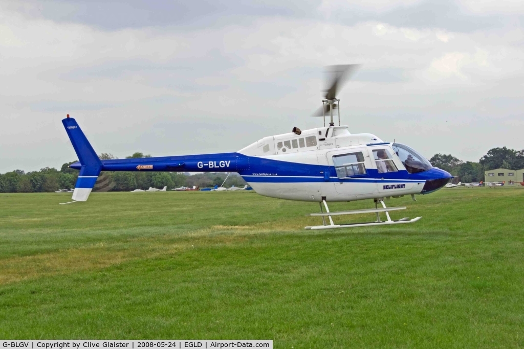 G-BLGV, 1973 Bell 206B JetRanger II C/N 982, Registered Owner:  HELIFLIGHT (UK) LTD - Ex: CF-DYL > C-FDYL > 5B-JSB