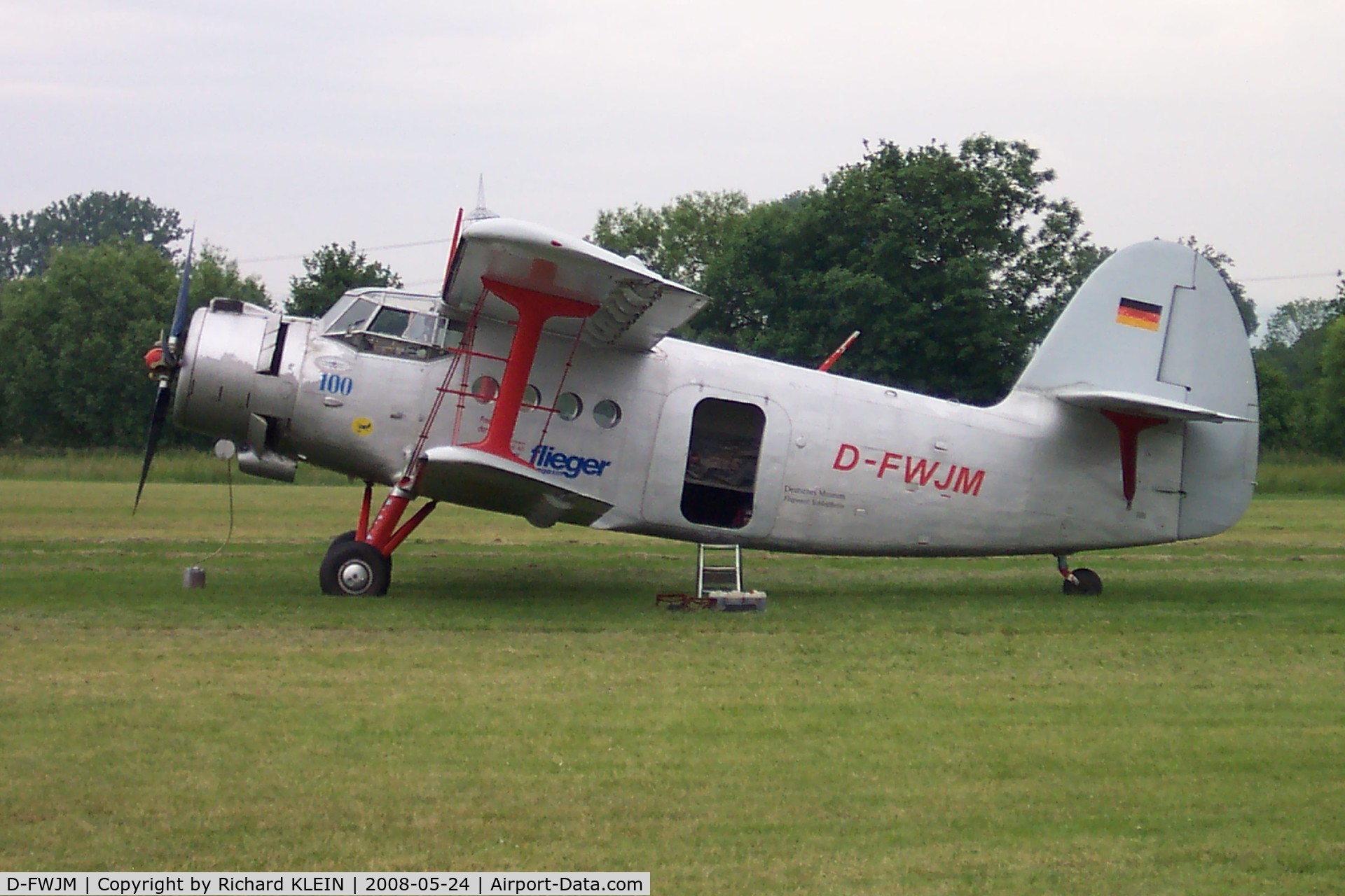 D-FWJM, 1976 PZL-Mielec An-2T Colt C/N 1G166-38, Kehl airschow 2008