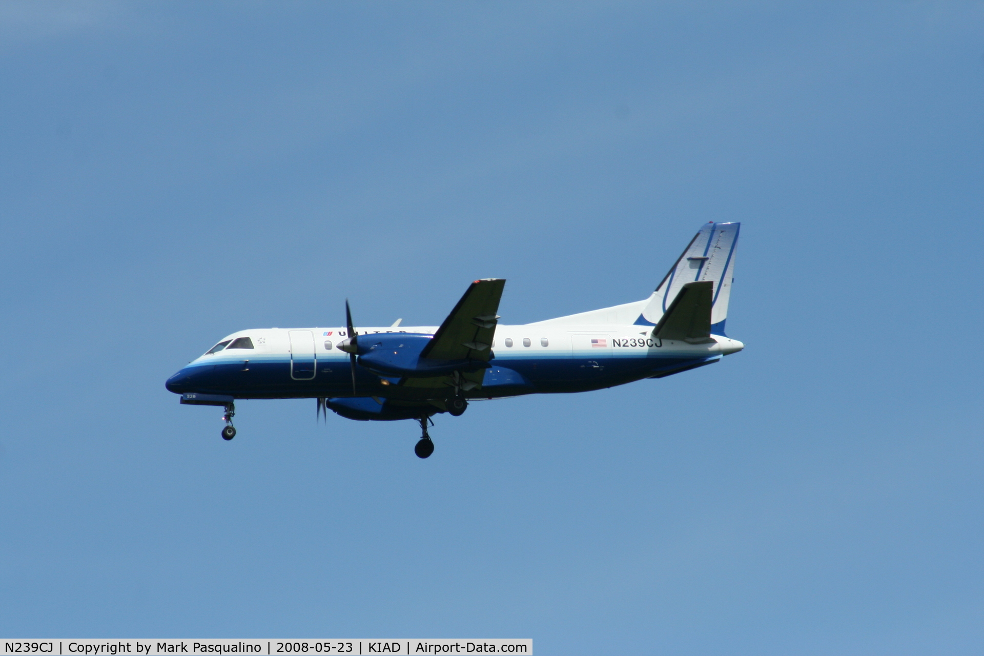 N239CJ, 1991 Saab 340B C/N 340B-239, SAAB 340B