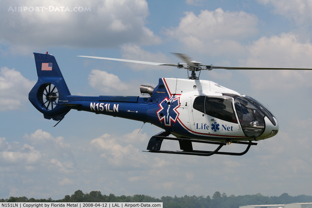N151LN, 2006 Eurocopter EC-130B-4 (AS-350B-4) C/N 4114, Life Net EC130
