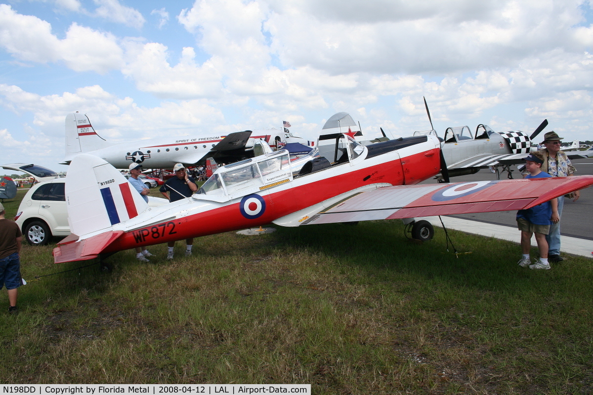 N198DD, 1952 De Havilland DHC-1 Chipmunk T.10 C/N DH8660, Dehavilland DHC-1 Chipmunk