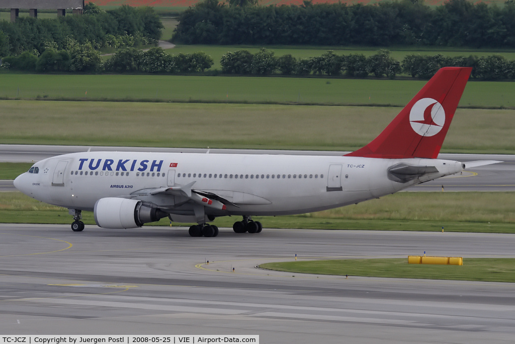 TC-JCZ, 1988 Airbus A310-304 C/N 480, Turkish Airlines Airbus A310-304