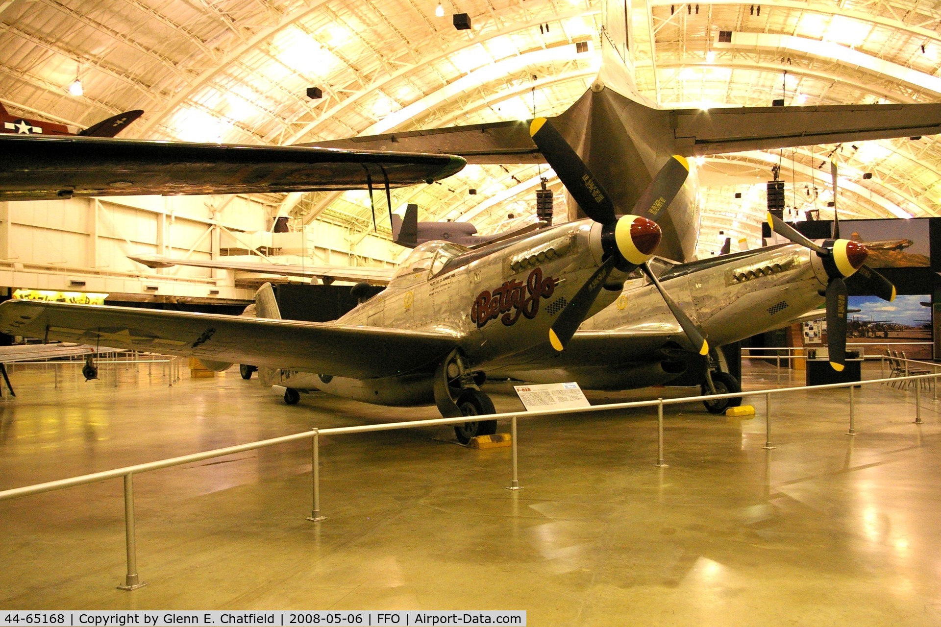 44-65168, 1944 North American P-82B Twin Mustang C/N 123-43754, Displayed at the National Museum of the U.S. Air Force
