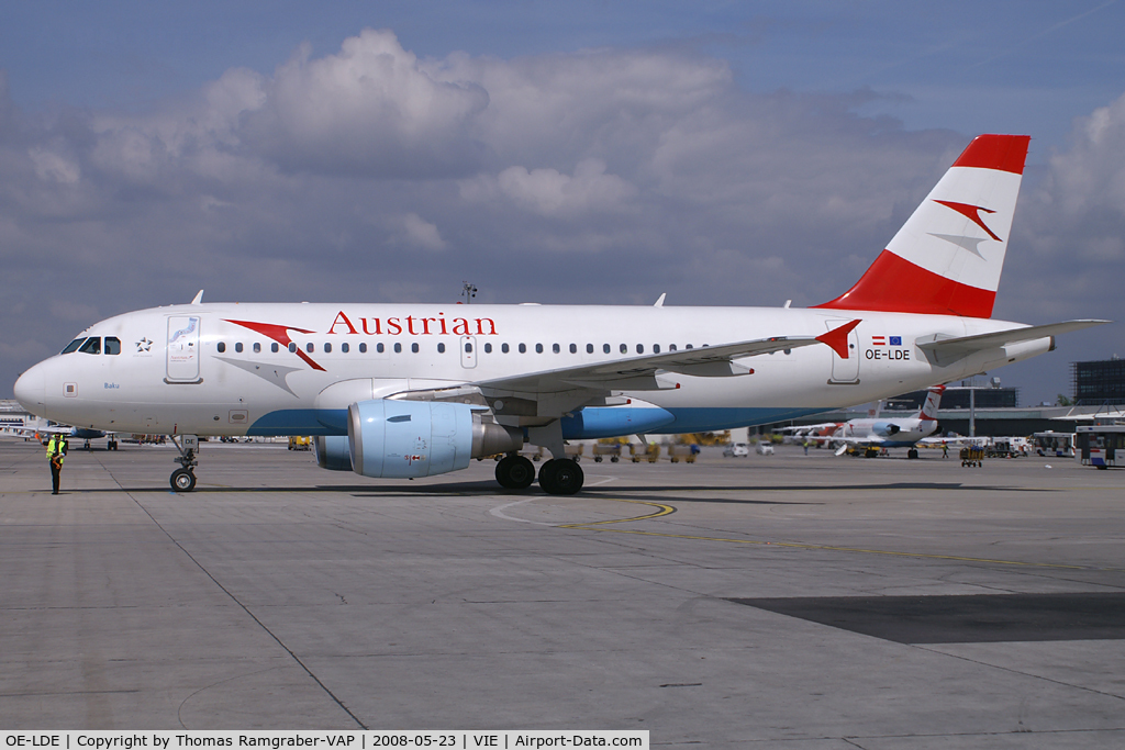 OE-LDE, 2005 Airbus A319-112 C/N 2494, Austrian Airlines Airbus A319
