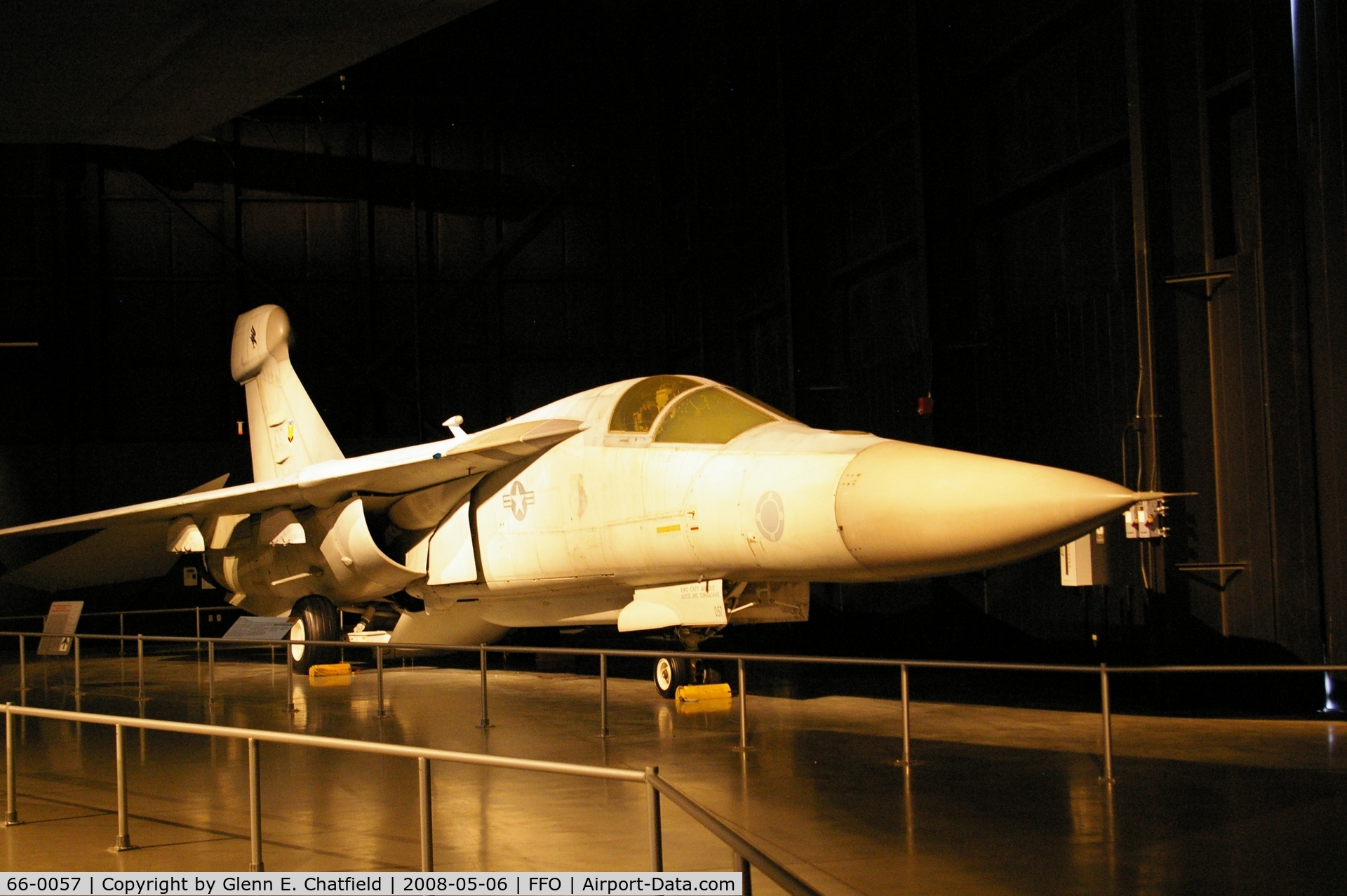 66-0057, 1966 General Dynamics EF-111A Raven C/N EF-41, EF-111A displayed at the National Museum of the U.S. Air Force