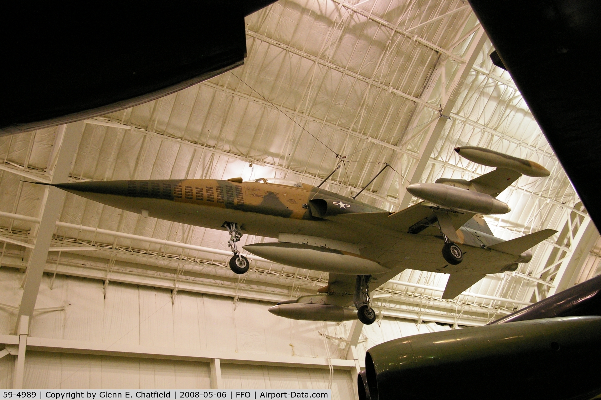 59-4989, 1963 Northrop YF-5A-NO Freedom Fighter C/N N.6003, Displayed at the National Museum of the U.S. Air Force