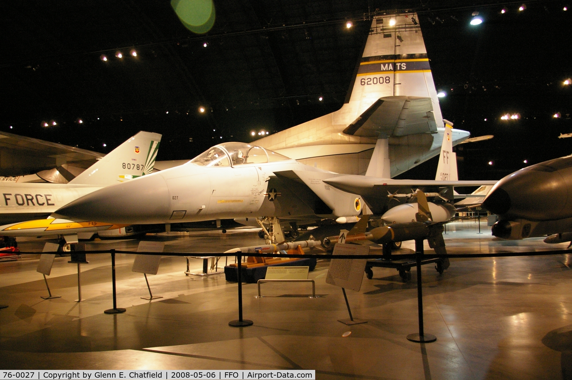 76-0027, 1976 McDonnell Douglas F-15A Eagle C/N 0207/A179, Displayed at the National Museum of the U.S. Air Force