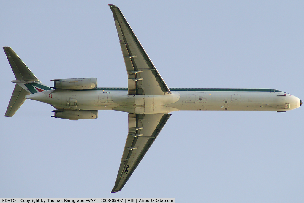 I-DATO, 1993 McDonnell Douglas MD-82 (DC-9-82) C/N 53219/2062, Alitalia MDD MD80