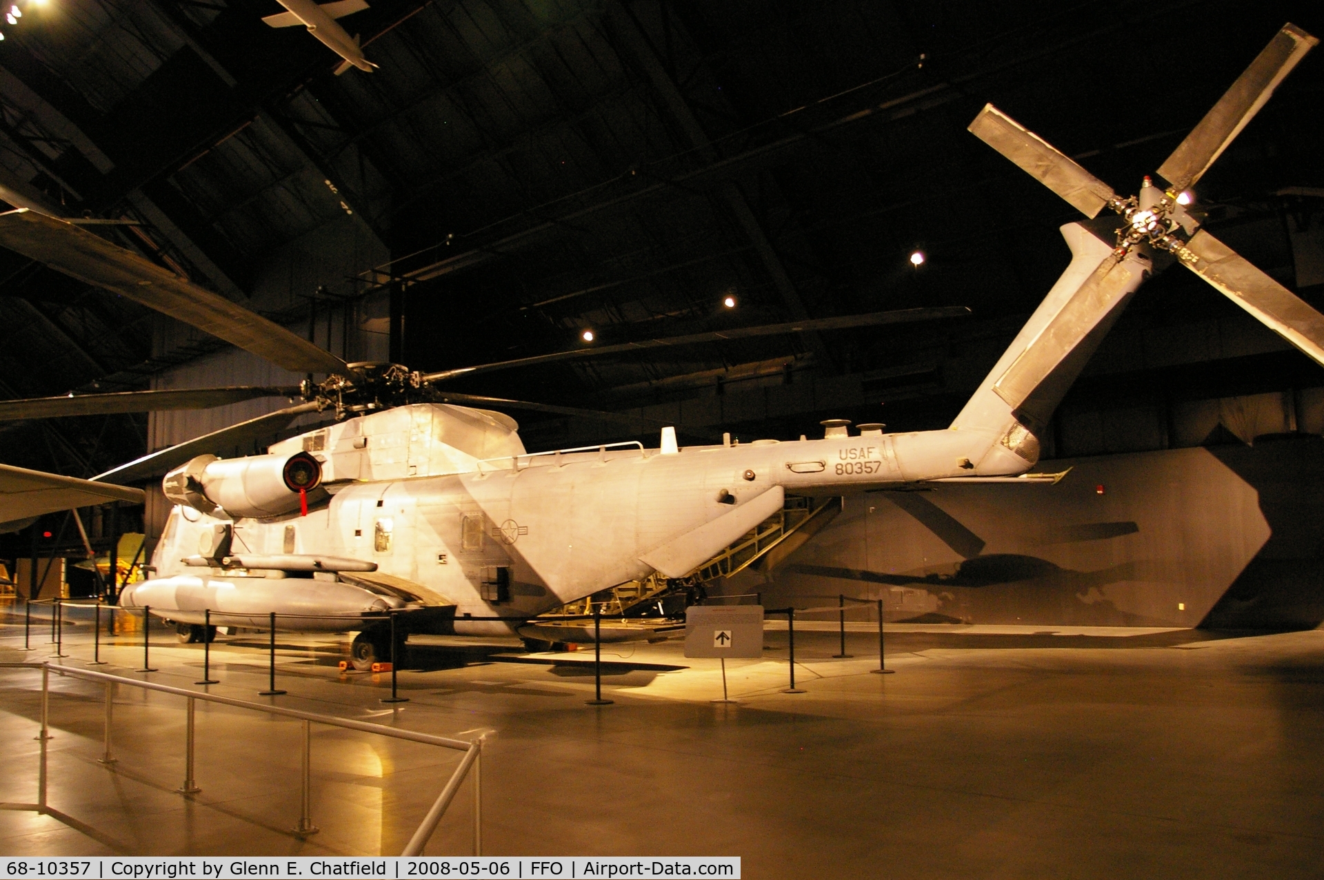 68-10357, 1968 Sikorsky MH-53M Pave Low IV C/N 65-173, Displayed at the National Museum of the U.S. Air Force