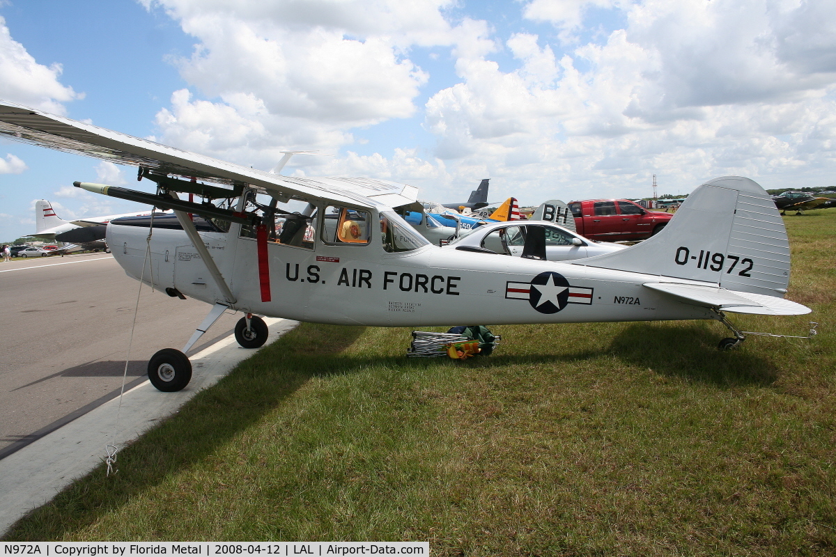 N972A, 1951 Cessna L-19A Bird Dog C/N 5111972, L-19A