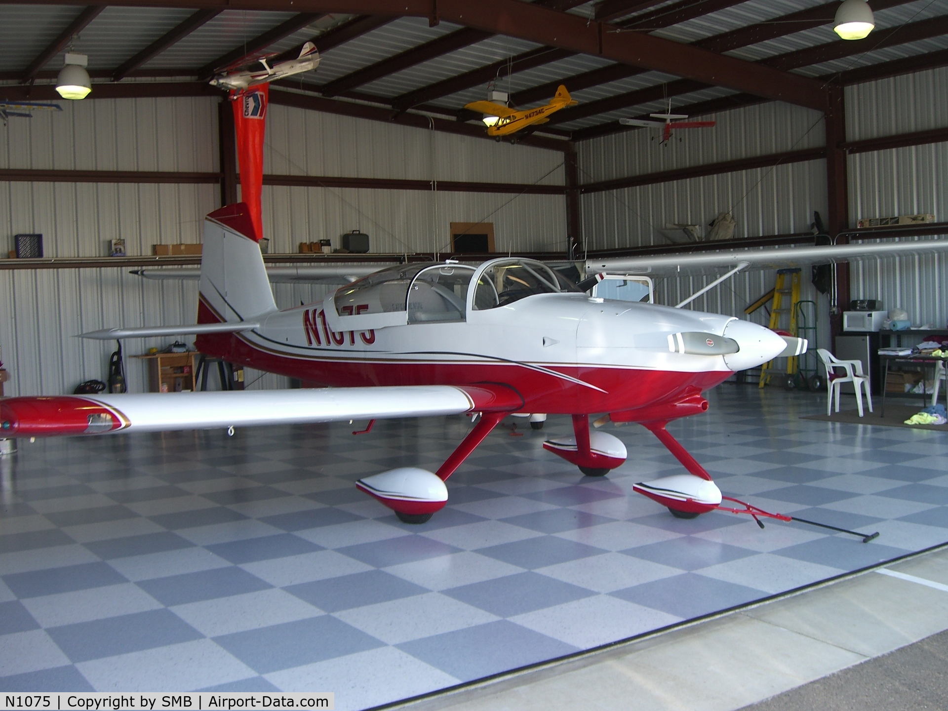 N1075, Vans RV-9A C/N 91524, 2007 RV9A