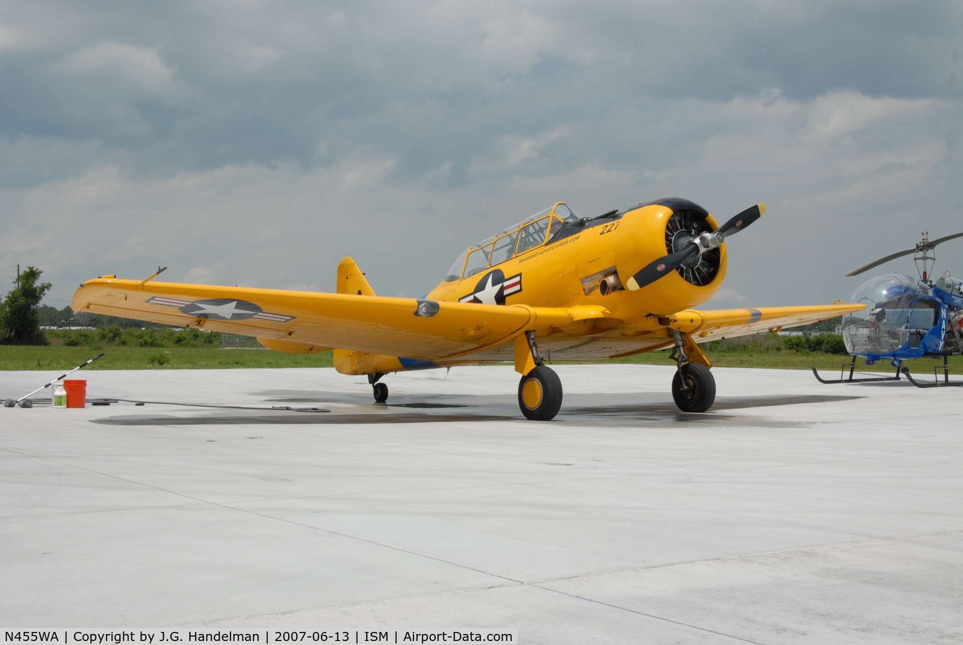 N455WA, 1945 North American SNJ-6 Texan C/N 121-43190, SNJ-6 Texan @ Kissimmee FL