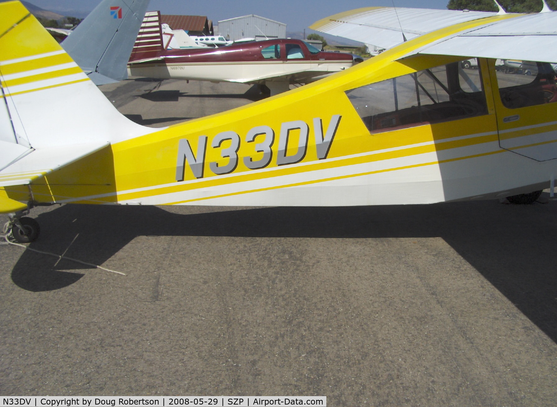 N33DV, 1970 Champion 7GCBC C/N 234-70, 1970 Champion 7GCBC CITABRIA, Lycoming O-320-A2B 150 Hp, the registration