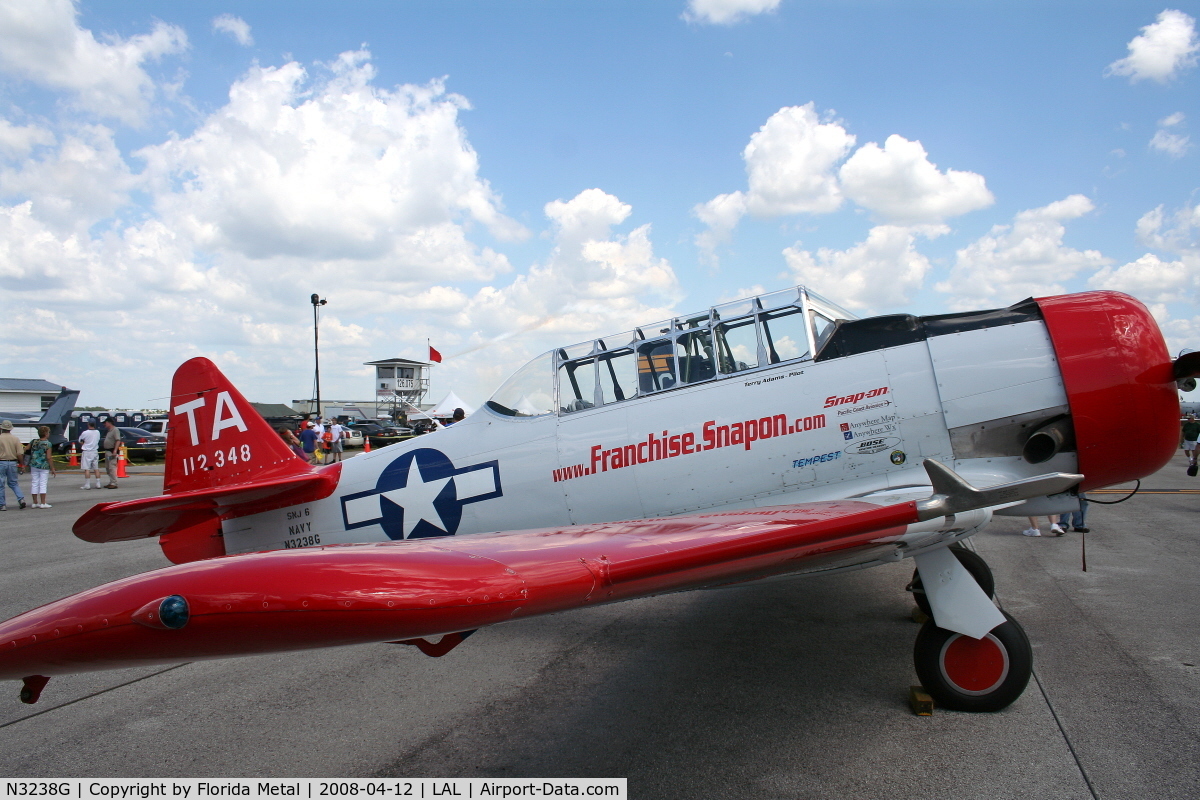 N3238G, 1959 North American SNJ-6 Texan C/N 121-43202, SNJ-6