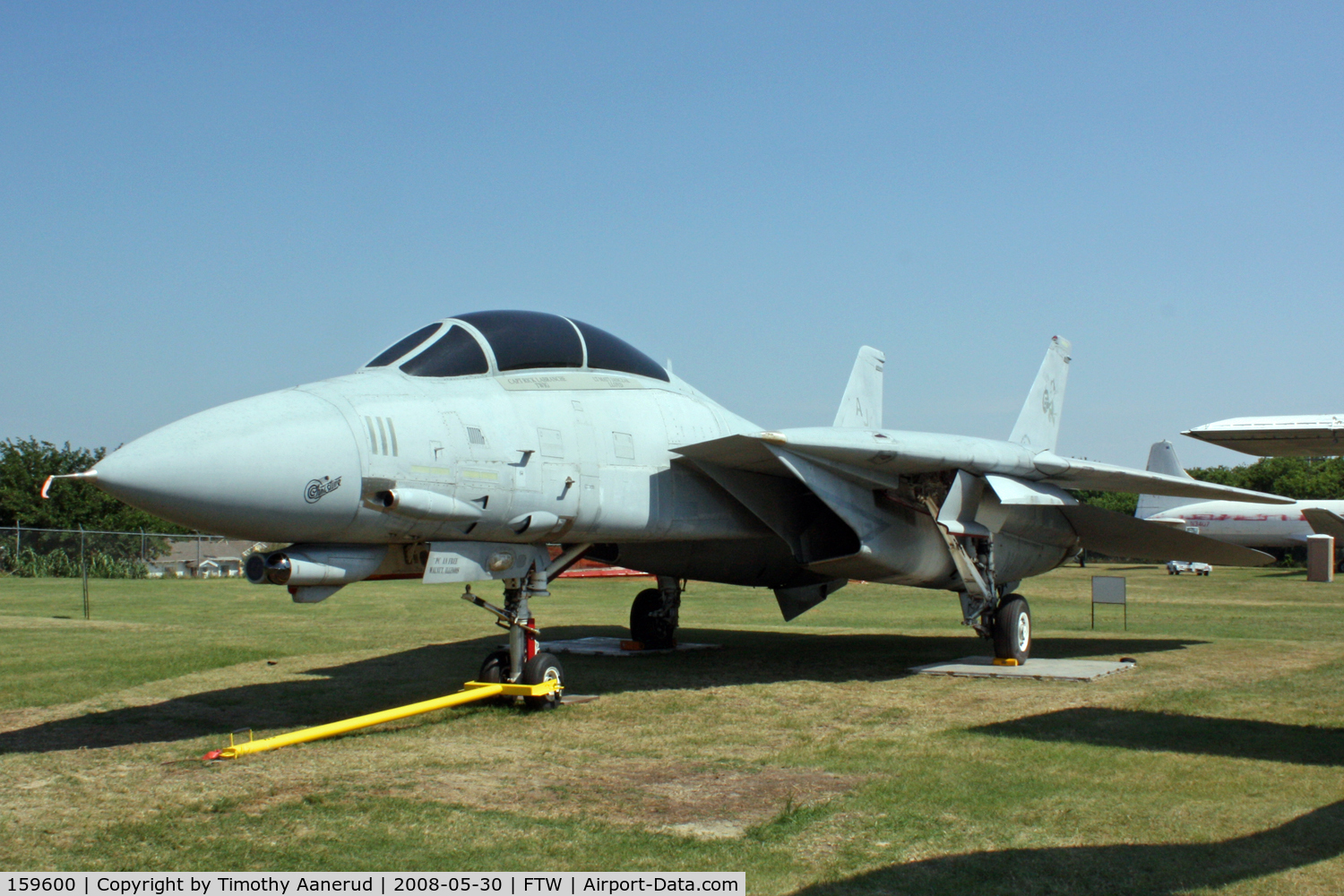 159600, Grumman F-14D Tomcat C/N DR-5, Grumman F-14A-85-GR Tomcat, converted to F-14D(R).  Veteran's Memorial Air Park