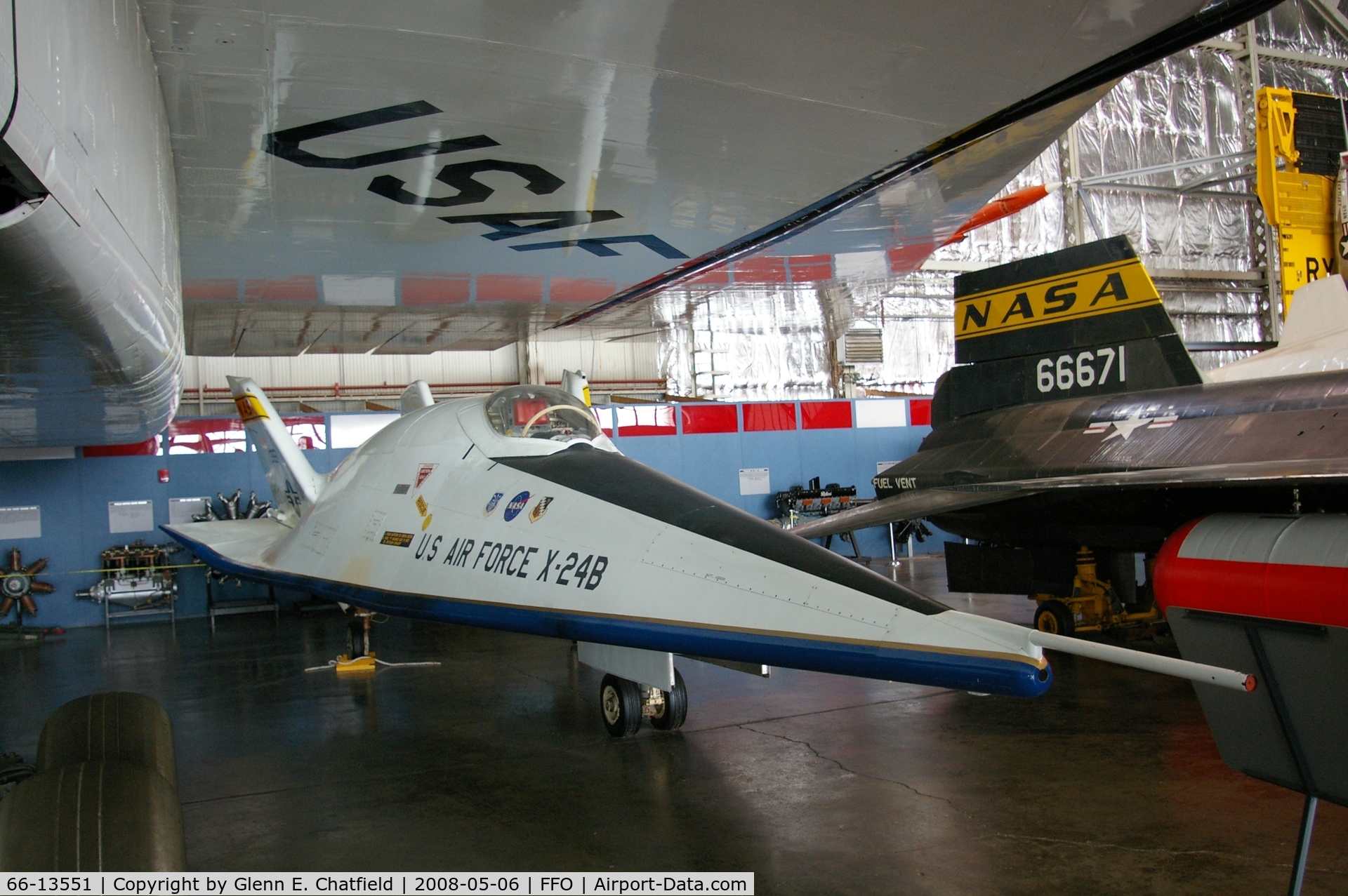 66-13551, 1972 Martin Marietta X-24B C/N Not found, Displayed at the National Museum of the U.S. Air Force