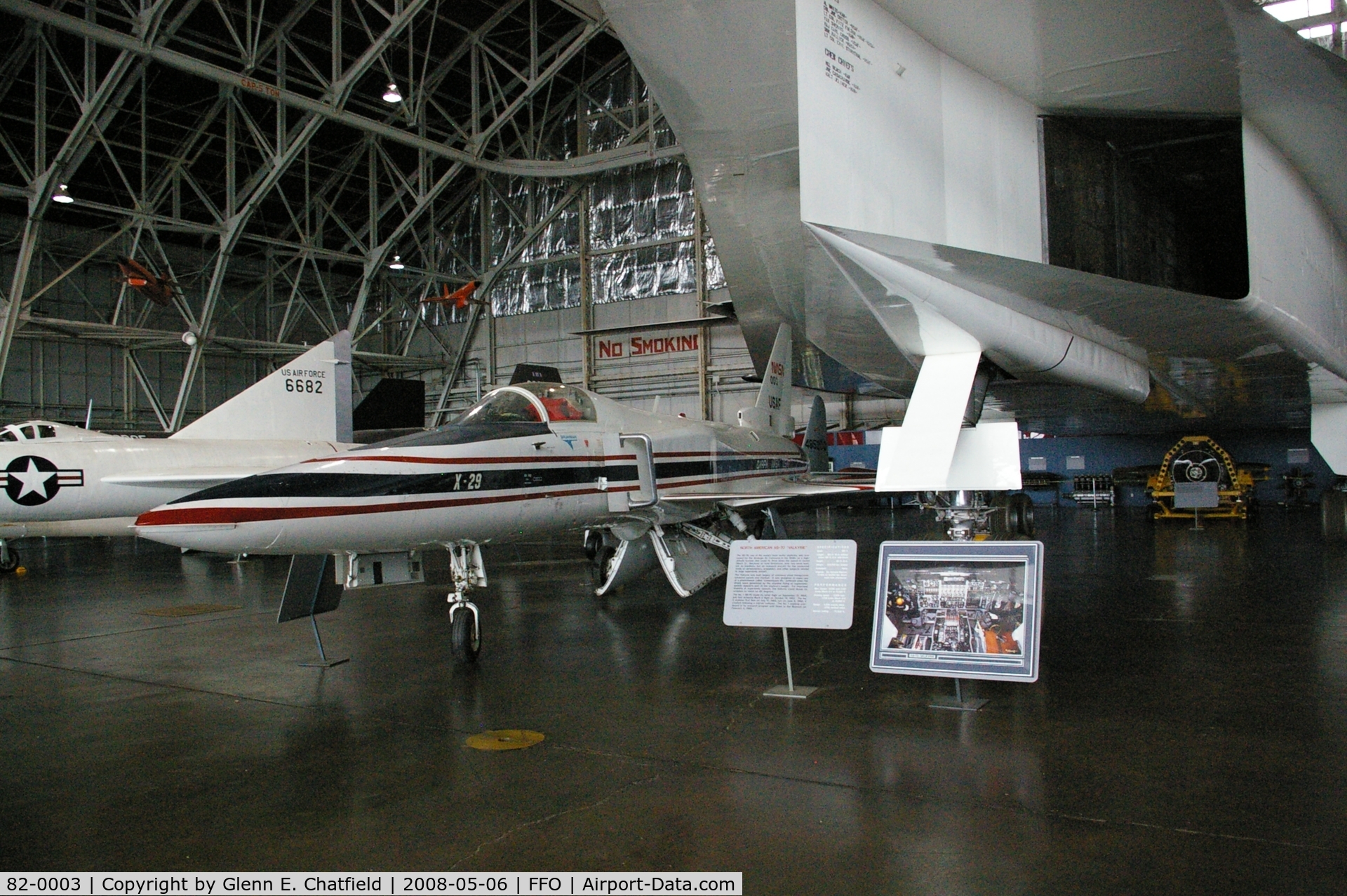 82-0003, 1982 Grumman X-29A C/N Not found 82-0003, Displayed at the National Museum of the U.S. Air Force
