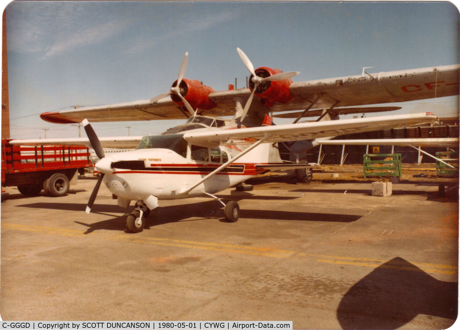 C-GGGD, 1980 Cessna TU206G Turbo Stationair C/N U20605664, BRAND NEW IN 1980