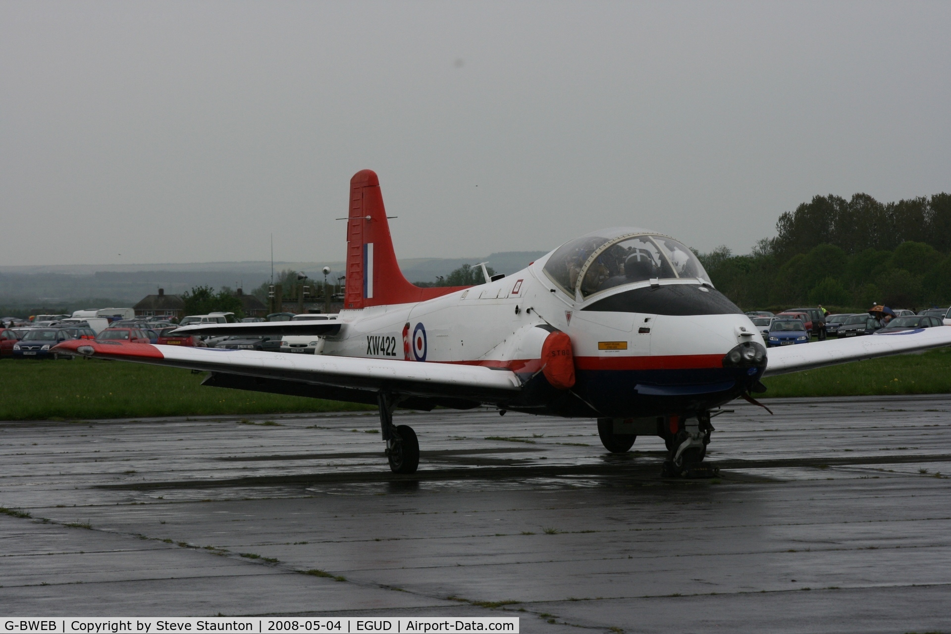 G-BWEB, 1971 BAC 84 Jet Provost T.5A C/N EEP/JP/1044, Taken at Abingdon Air & County Show 2008 in aid of the Thames Valley and Chiltern Air Ambulance (http://www.abingdonfayre.com/)