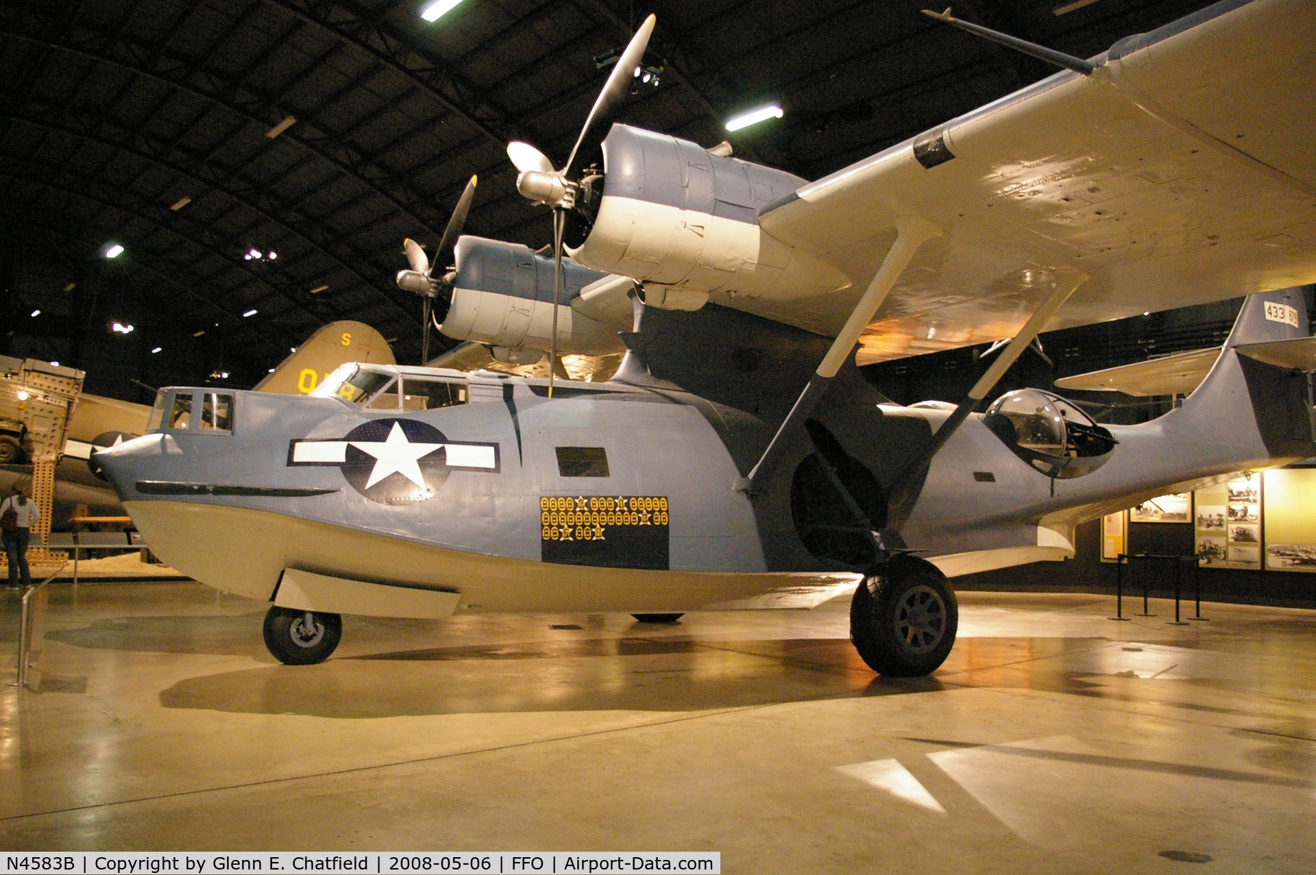 N4583B, 1944 Consolidated Vultee PBY-5A Catalina C/N 1959, Displayed at the National Museum of the U.S. Air Force
