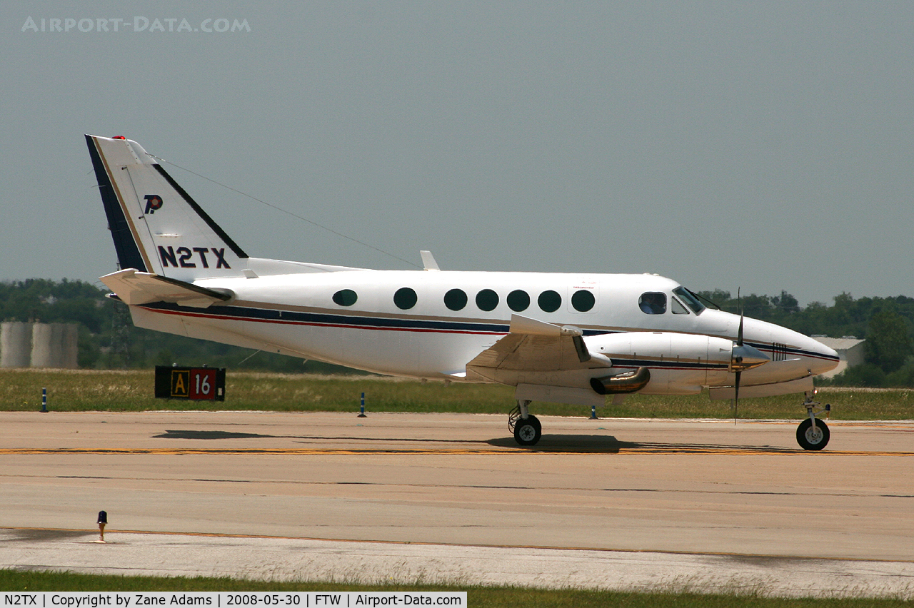 N2TX, 1981 Beech B100 King Air C/N BE-103, At Meacham Field