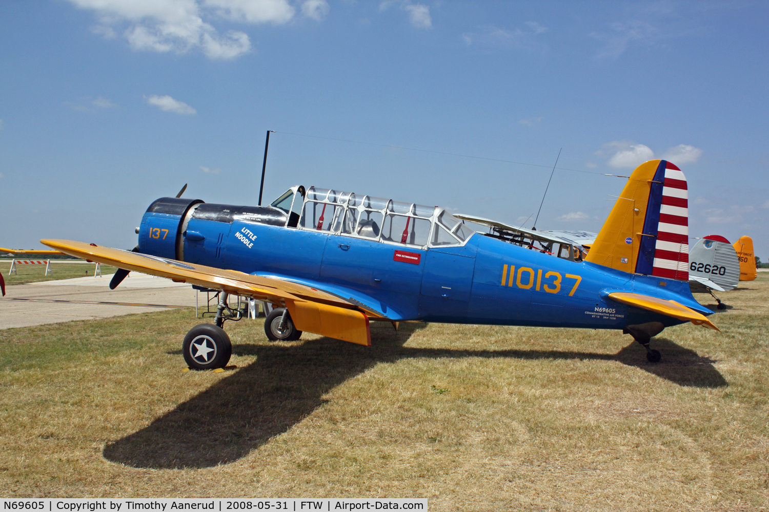 N69605, 1941 Consolidated Vultee BT-15 C/N 1258, Cowtown Roundup 2008