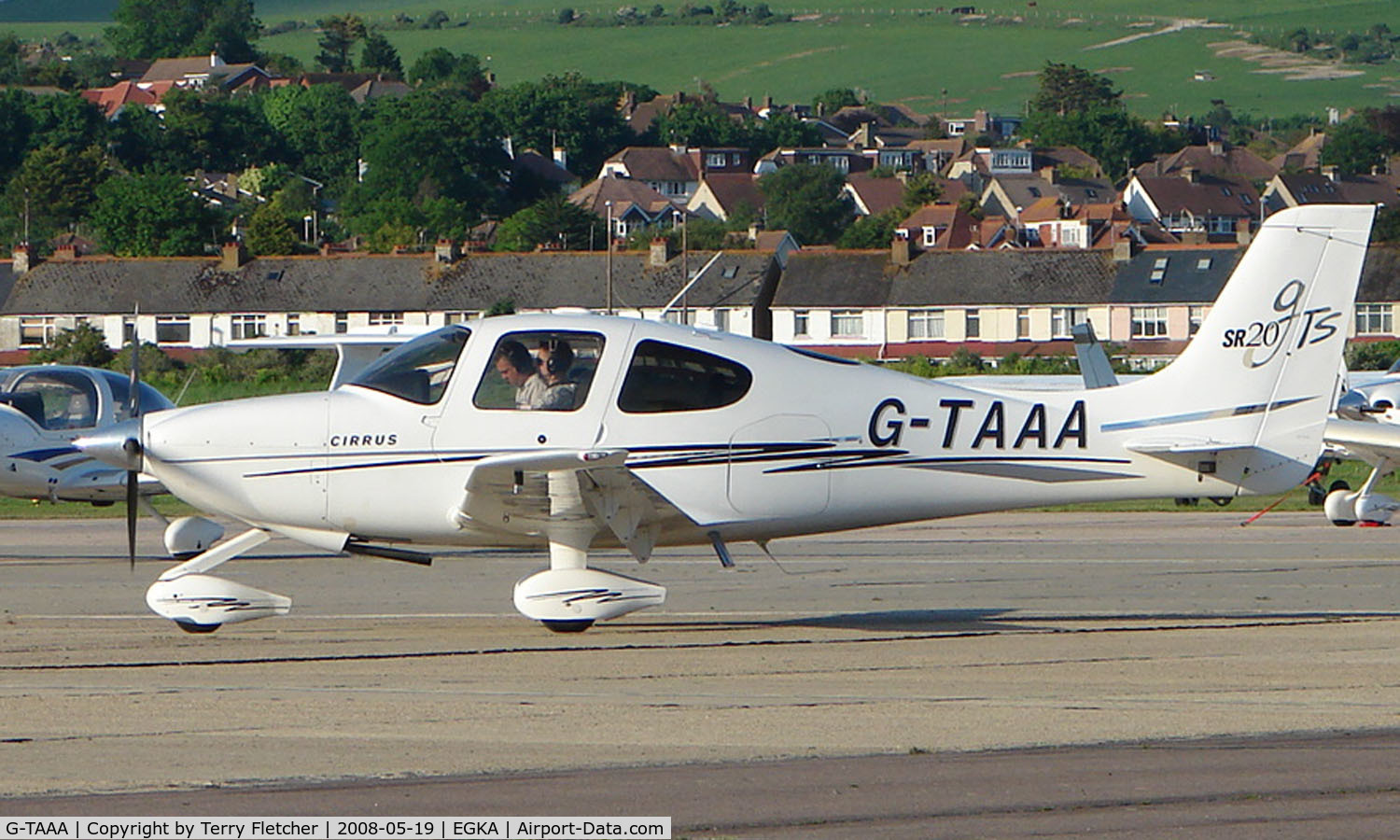 G-TAAA, 2005 Cirrus SR20 GTS C/N 1562, A pleasant May evening at Shoreham Airport , Sussex , UK