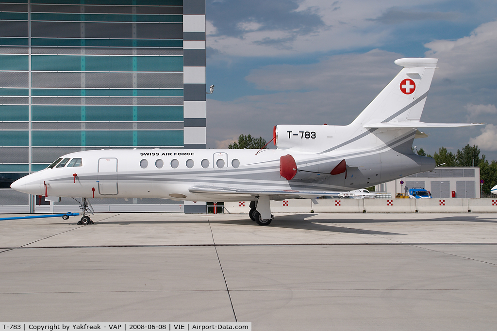 T-783, Dassault Falcon 50 C/N 67, Swiss Air Force Falcon 50