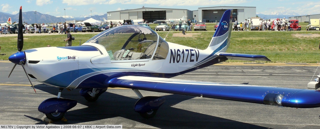 N617EV, 2007 Evektor-Aerotechnik SPORTSTAR PLUS C/N 20071001, Ar JeffCo Open House.