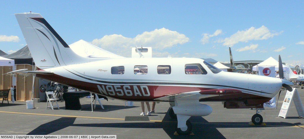 N956AD, 2006 Piper PA-46-350P Malibu Mirage C/N 4636385, Ar JeffCo Open House.