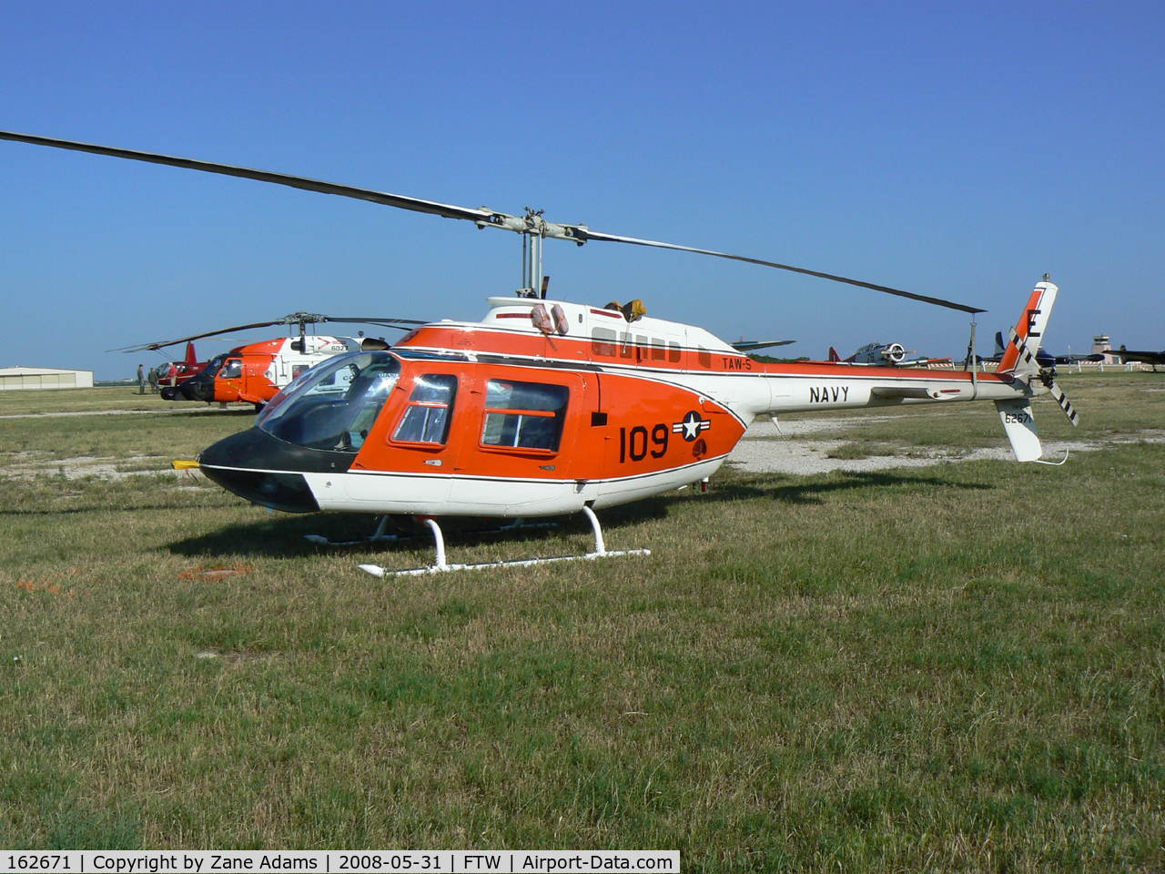 162671, Bell TH-57C Sea Ranger C/N 3754, At Meacham Field - Cowtown Warbird Roundup 2008