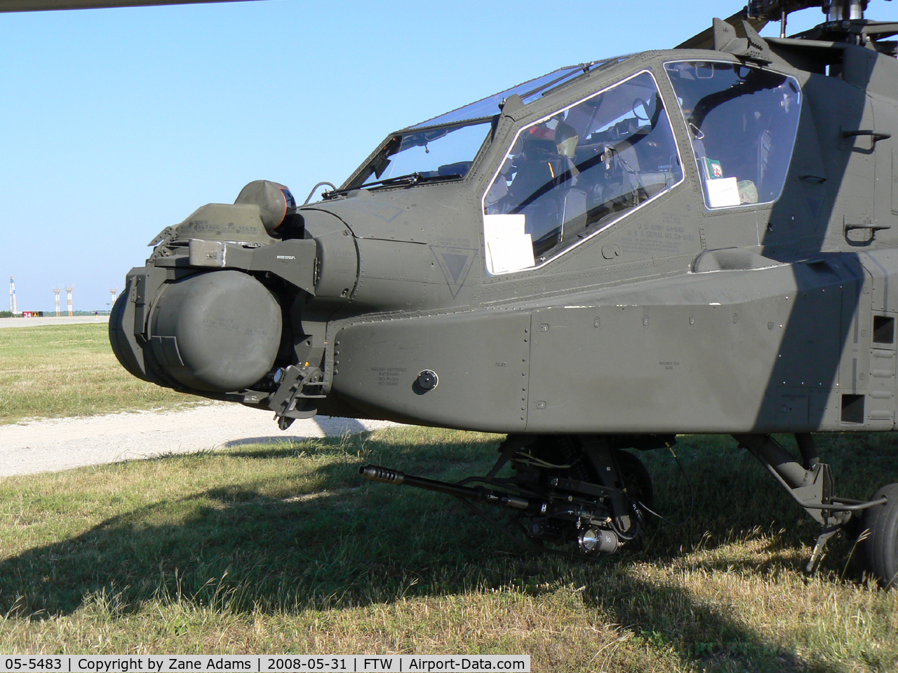 05-5483, 2005 Boeing AH-64D Longbow Apache C/N PVD483, At Meacham Field - Cowtown Warbird Roundup