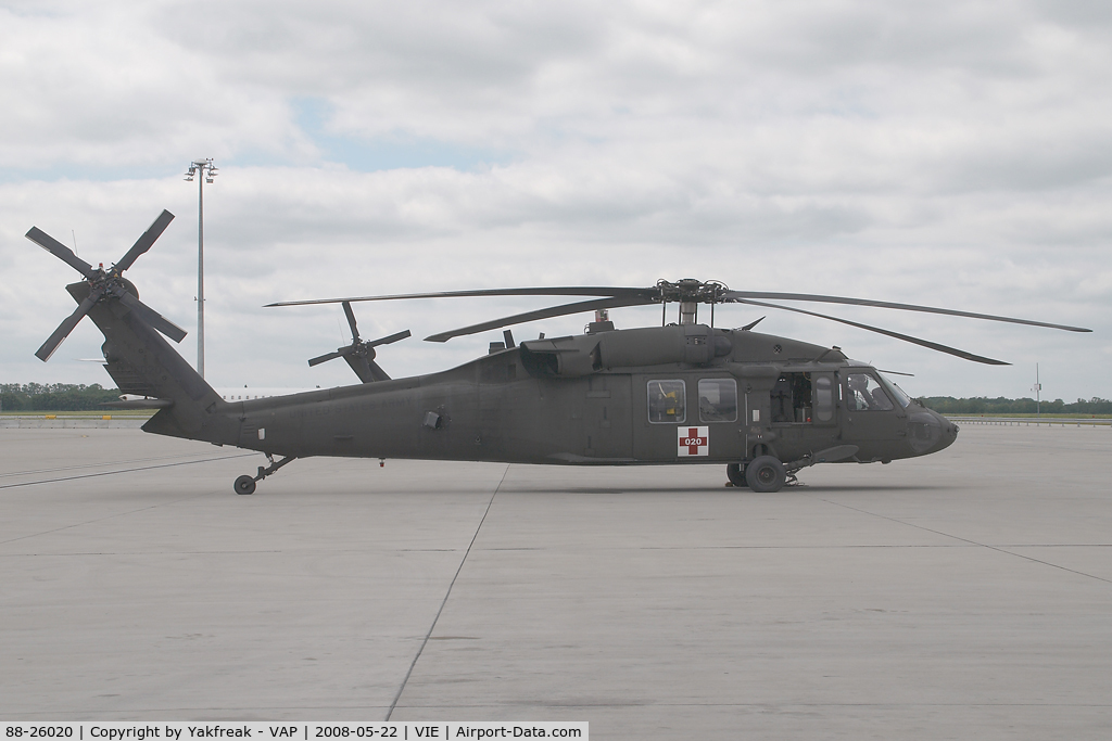 88-26020, 1988 Sikorsky UH-60A Black Hawk C/N 70-1227, USAF Blackhawk