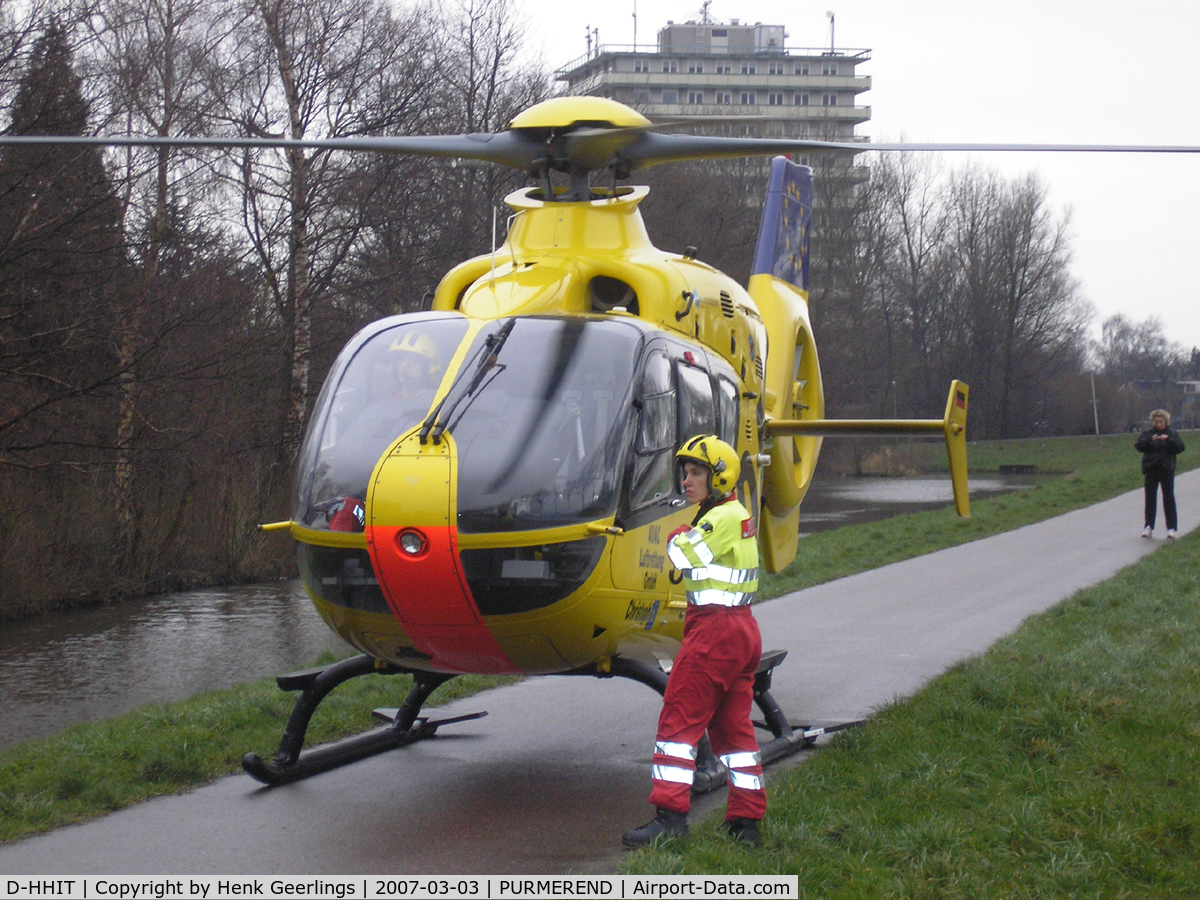 D-HHIT, 2008 Eurocopter EC-135P-2+ C/N 0677, Trauma Heli Christopher 1 , Purmerend, The Netherlands