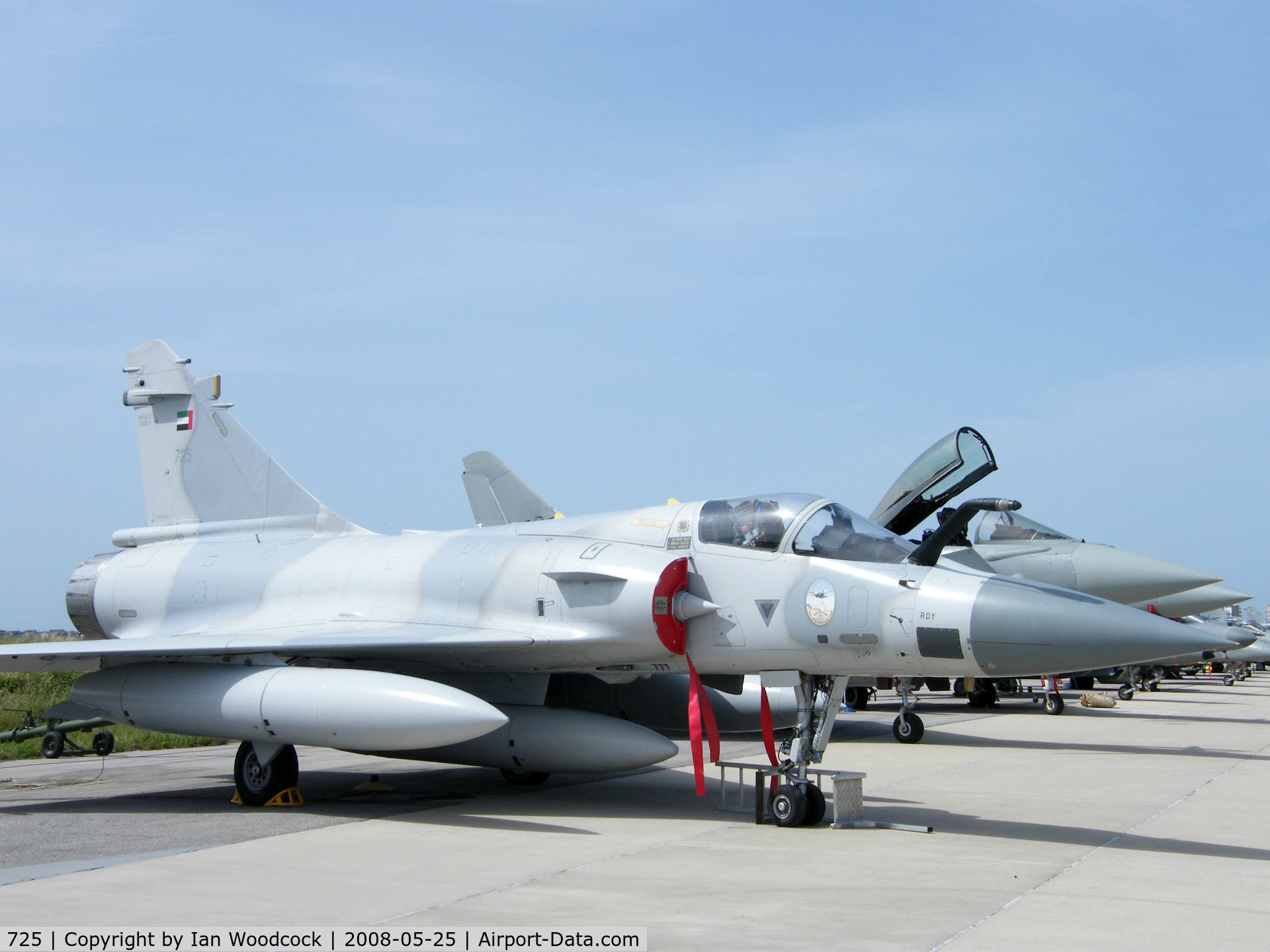 725, Dassault Mirage 2000-9EAD C/N 725, Dassault Mirage 2000-EAD/United Arab Emirates/Practica di Mare
