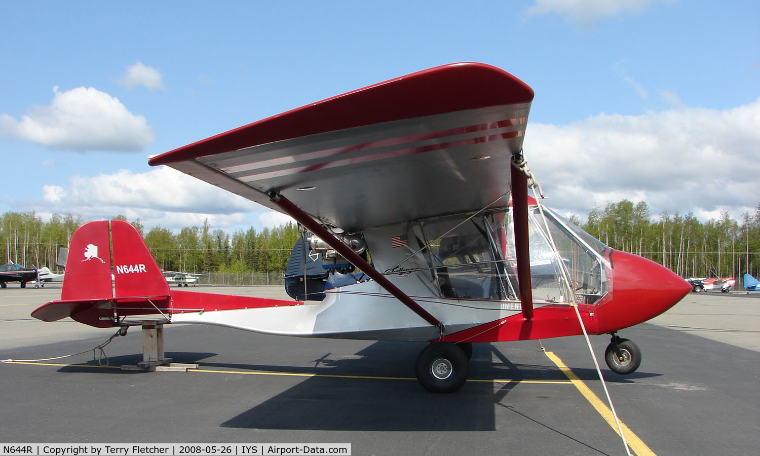 N644R, 2005 Quad City Challenger II C/N CH2-0401-2070, Challenger II at Wasilla Airport