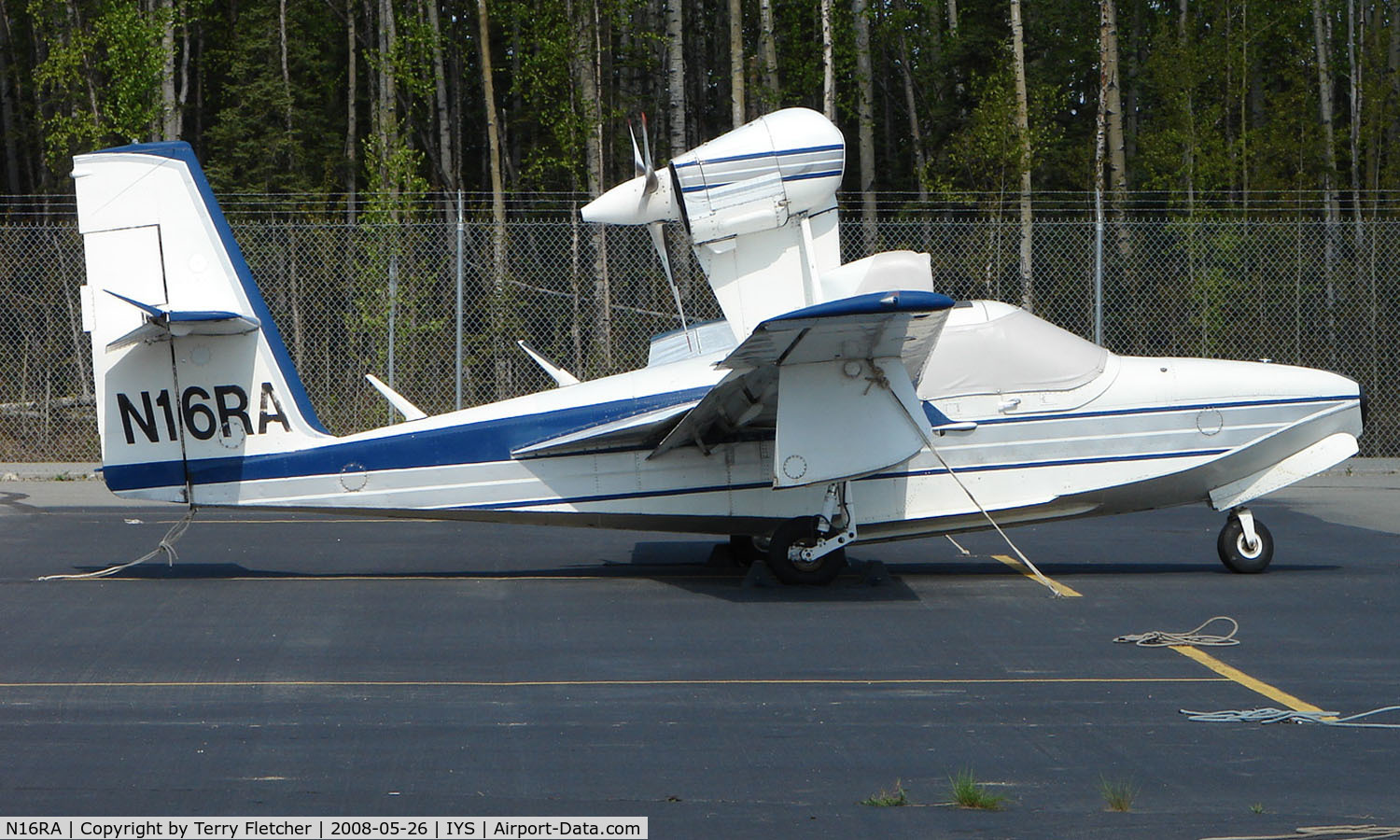 N16RA, 1978 Consolidated Aeronautics Inc. LAKE LA-4-200 C/N 944, Lake LA-4-200 at Wasilla Airport