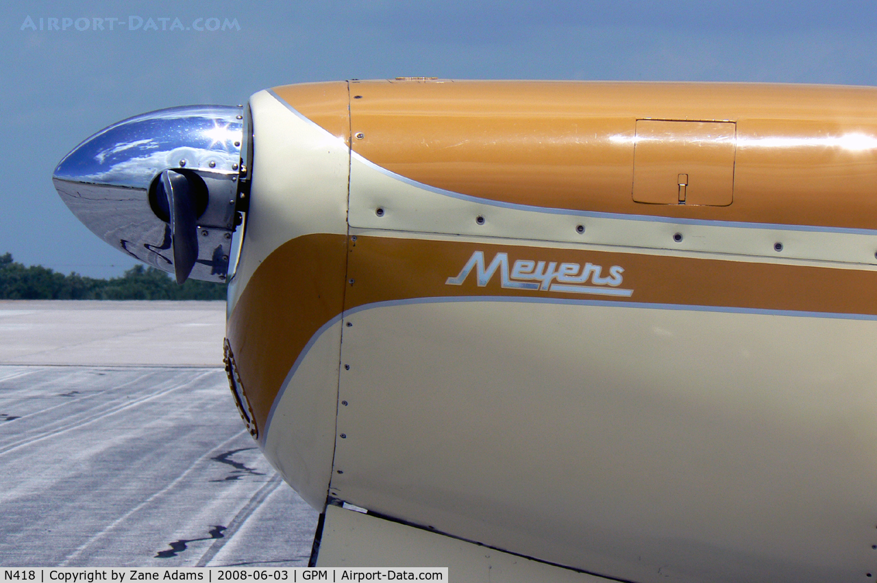 N418, 1966 Aero Commander 200D C/N 359, At Grand Prairie Municipal