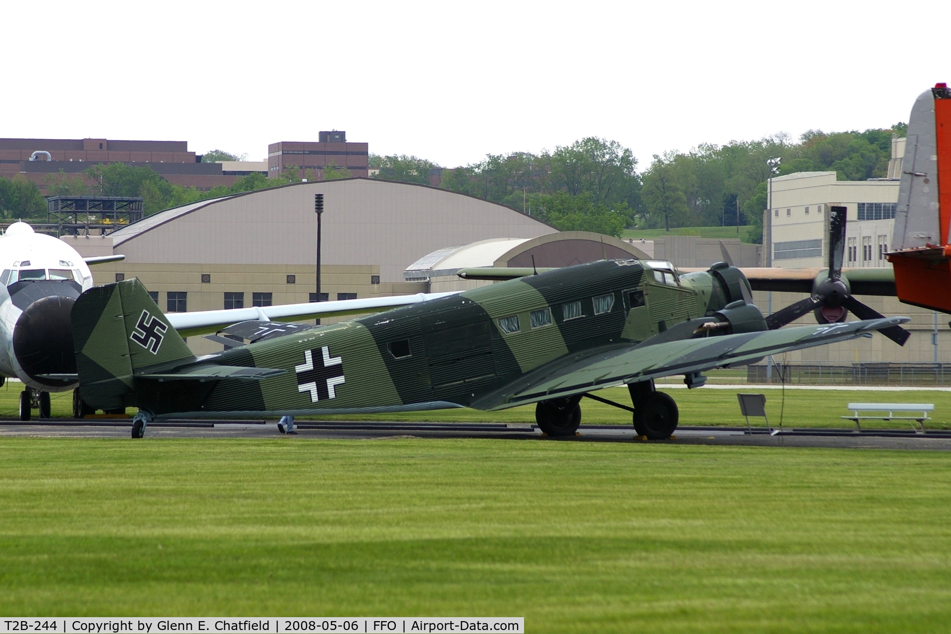 T2B-244, Junkers (CASA) 352L (Ju-52) C/N 135, Displayed at the National Museum of the U.S. Air Force