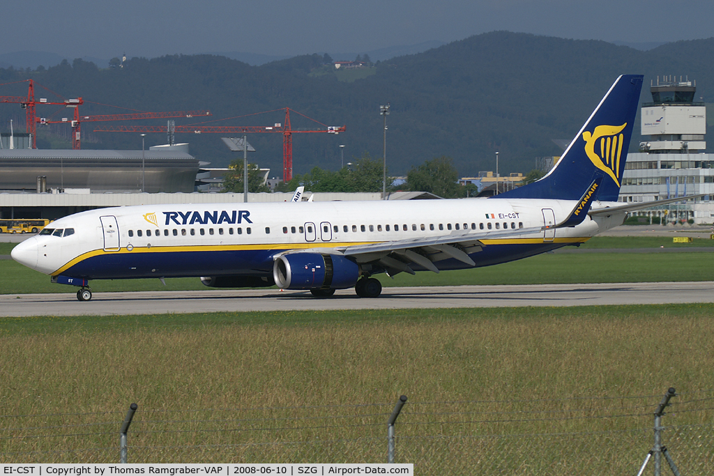 EI-CST, 2001 Boeing 737-8AS C/N 29933, Ryanair Boeing 737-800