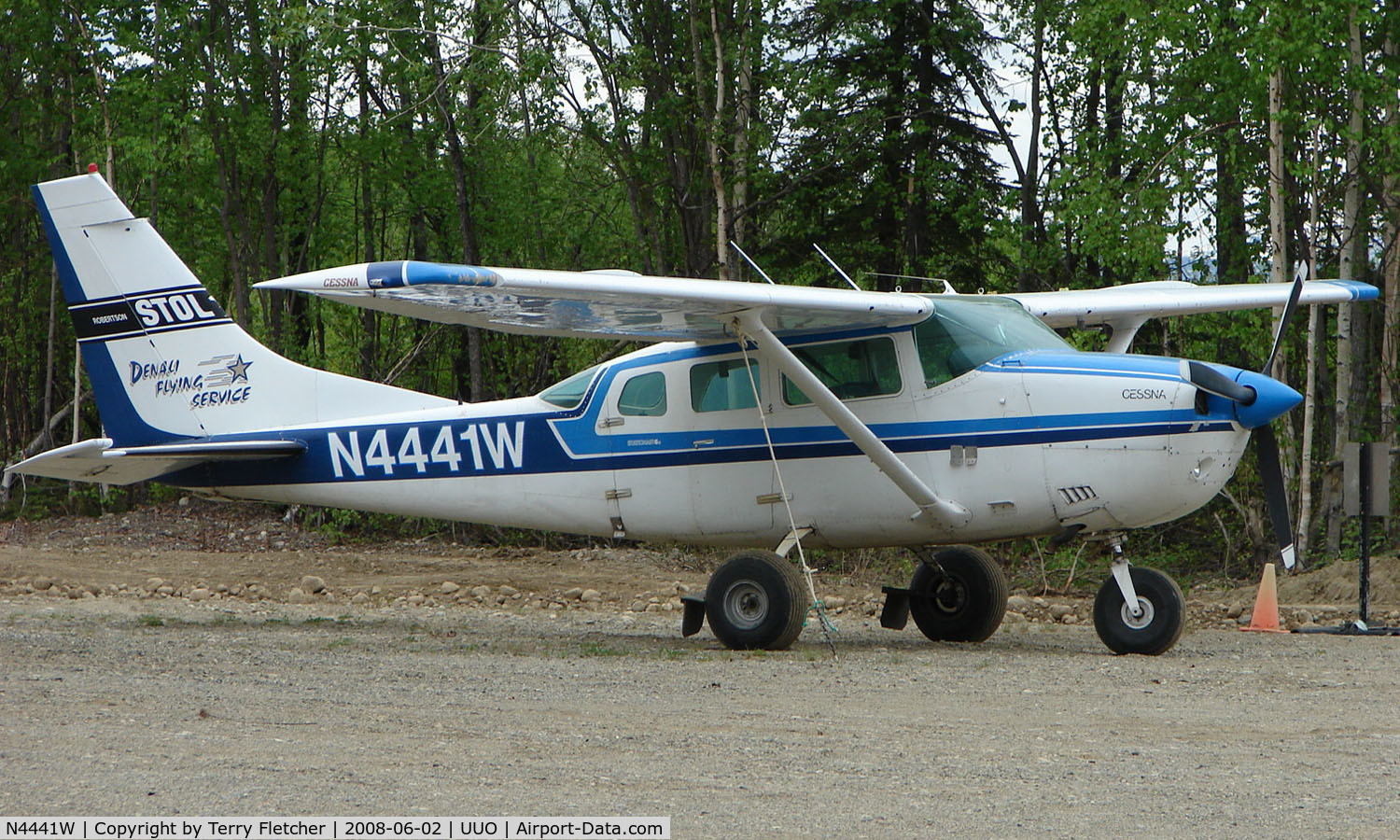 N4441W, 1978 Cessna U206G Stationair C/N U20604389, Denali Flying Services Cessna U206G at Willow Airport