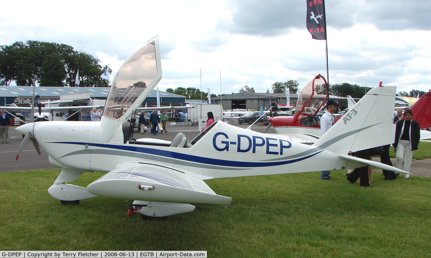 G-DPEP, 2007 Aero AT-3 R100 C/N AT3-027, Aircraft on static display at AeroExpo 2008 at Wycombe Air Park , Booker , United Kingdom