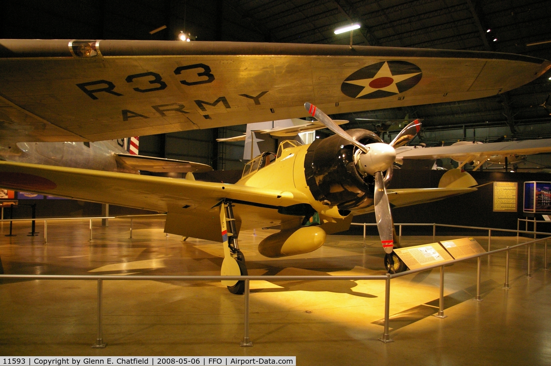 11593, Mitsubishi A6M2 Zero C/N 51553, Displayed at the National Museum of the U.S. Air Force