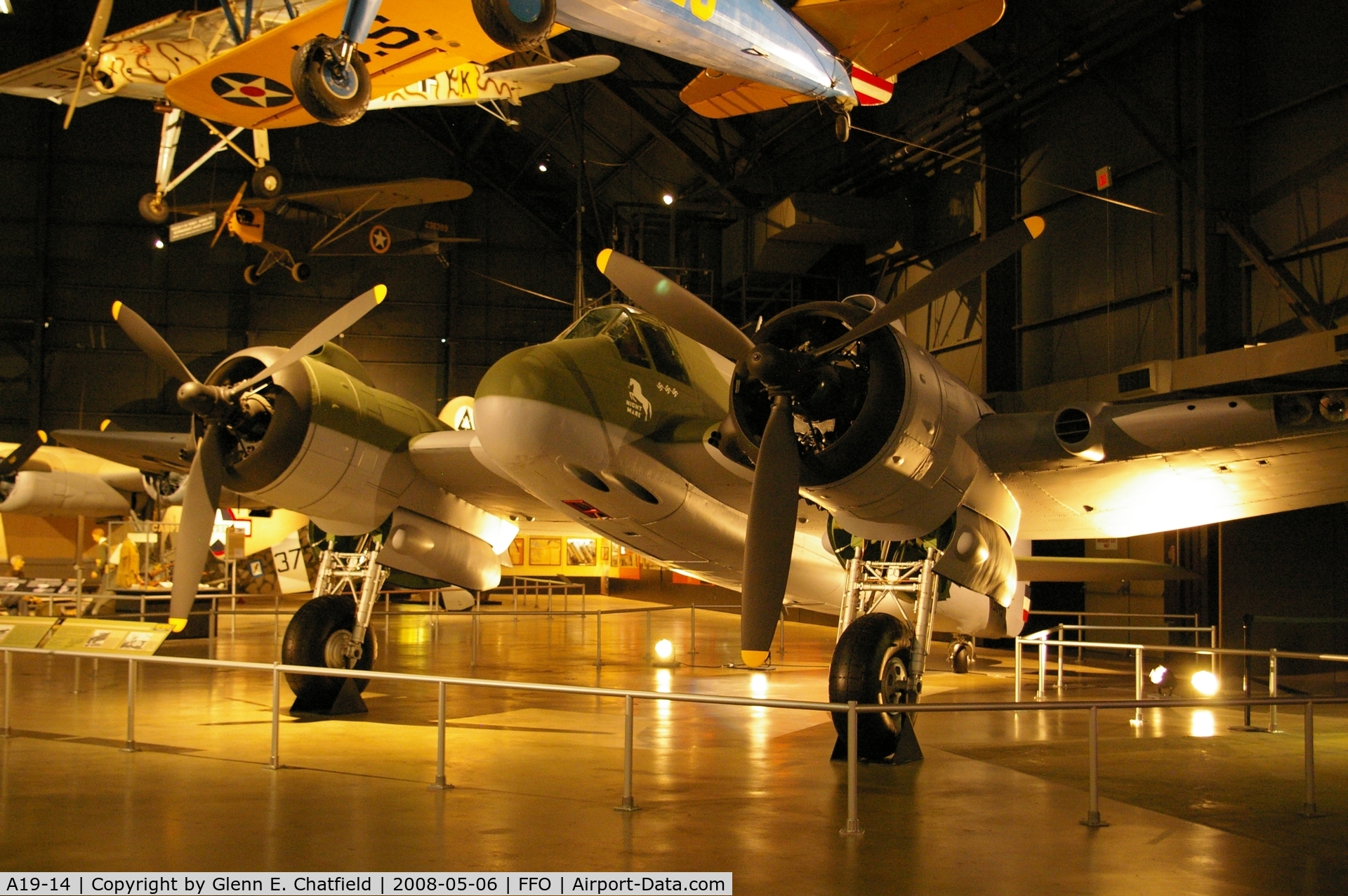 A19-14, Bristol 156 Beaufighter Mk.VIF C/N Not found A19-14, Displayed at the National Museum of the U.S. Air Force