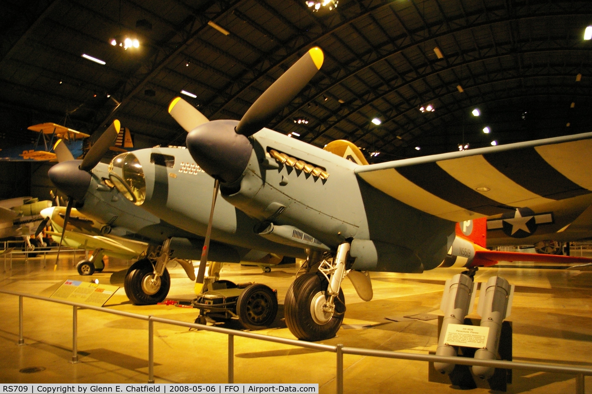 RS709, 1946 De Havilland DH-98 Mosquito B Mk.35 C/N Not found, Displayed at the National Museum of the U.S. Air Force