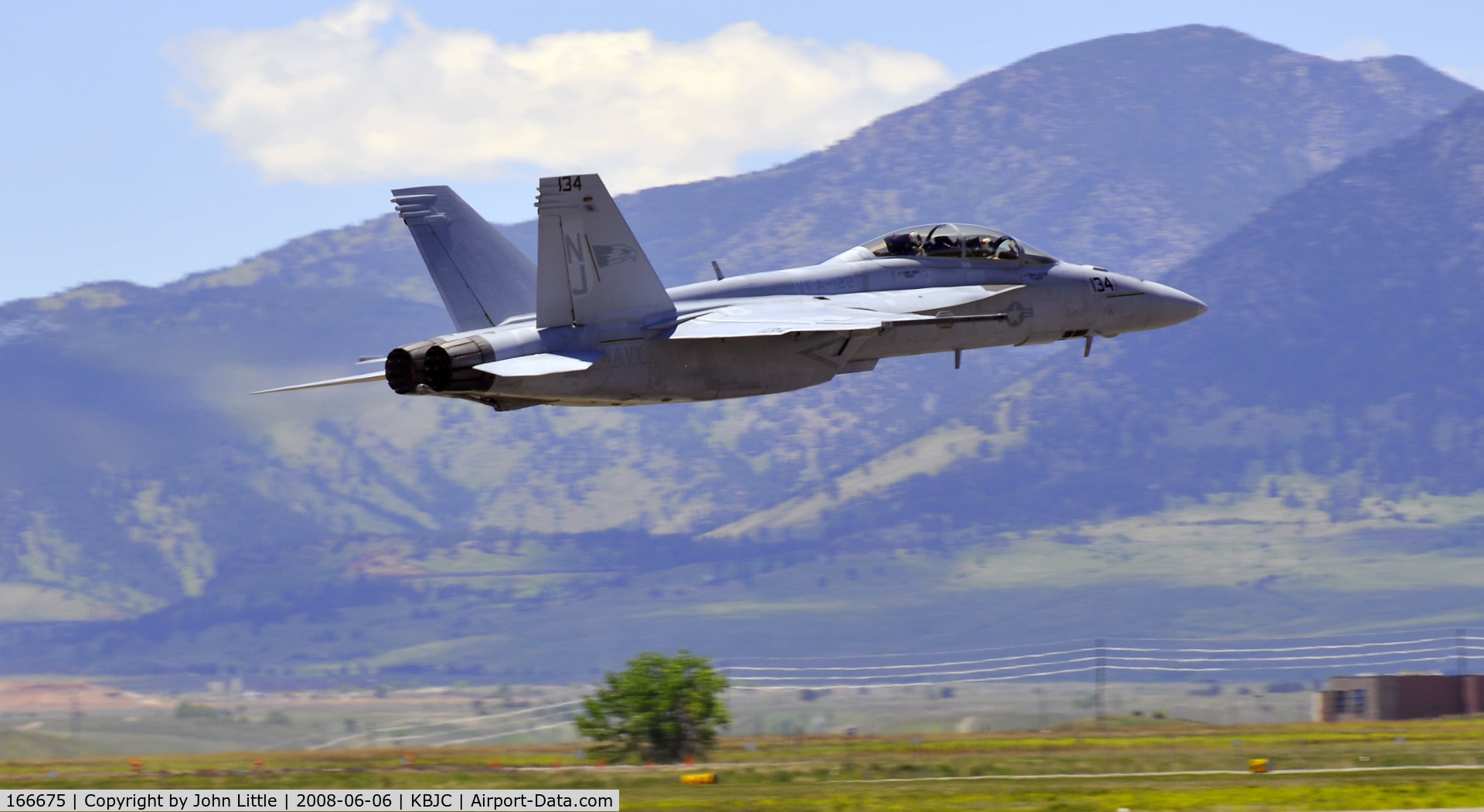166675, Boeing F/A-18F Super Hornet C/N F153, F-18 Cleaned up and the sky is yours