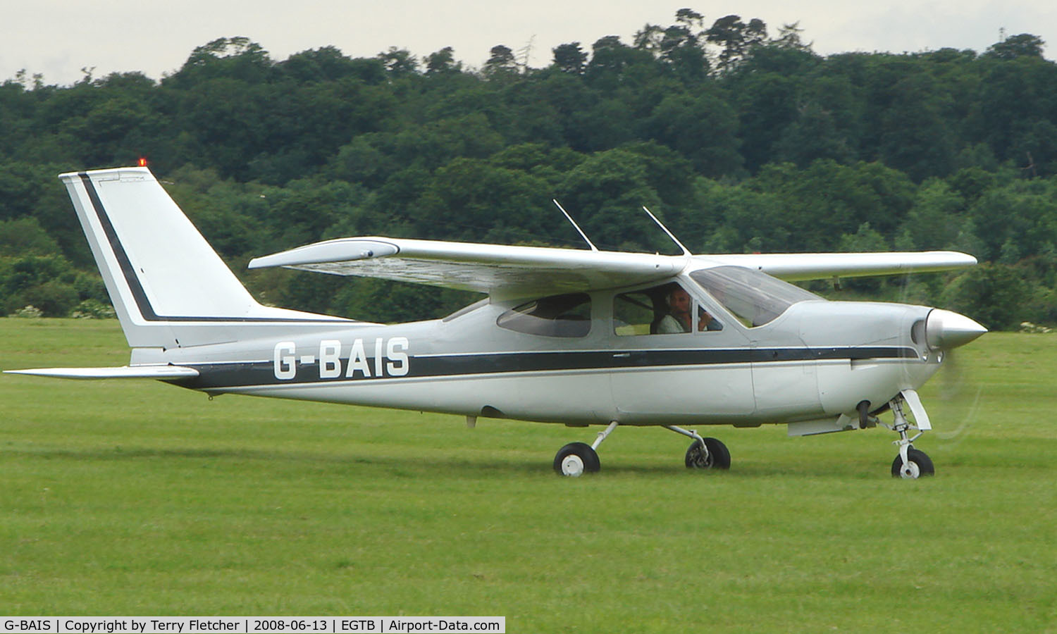 G-BAIS, 1973 Reims F177RG Cardinal RG C/N 0069, Visitor  during  AeroExpo 2008 at Wycombe Air Park , Booker , United Kingdom