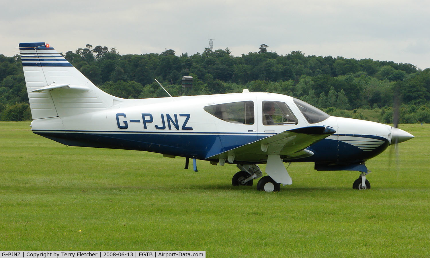 G-PJNZ, 1994 Rockwell Commander 114B C/N 14618, Visitor  during  AeroExpo 2008 at Wycombe Air Park , Booker , United Kingdom