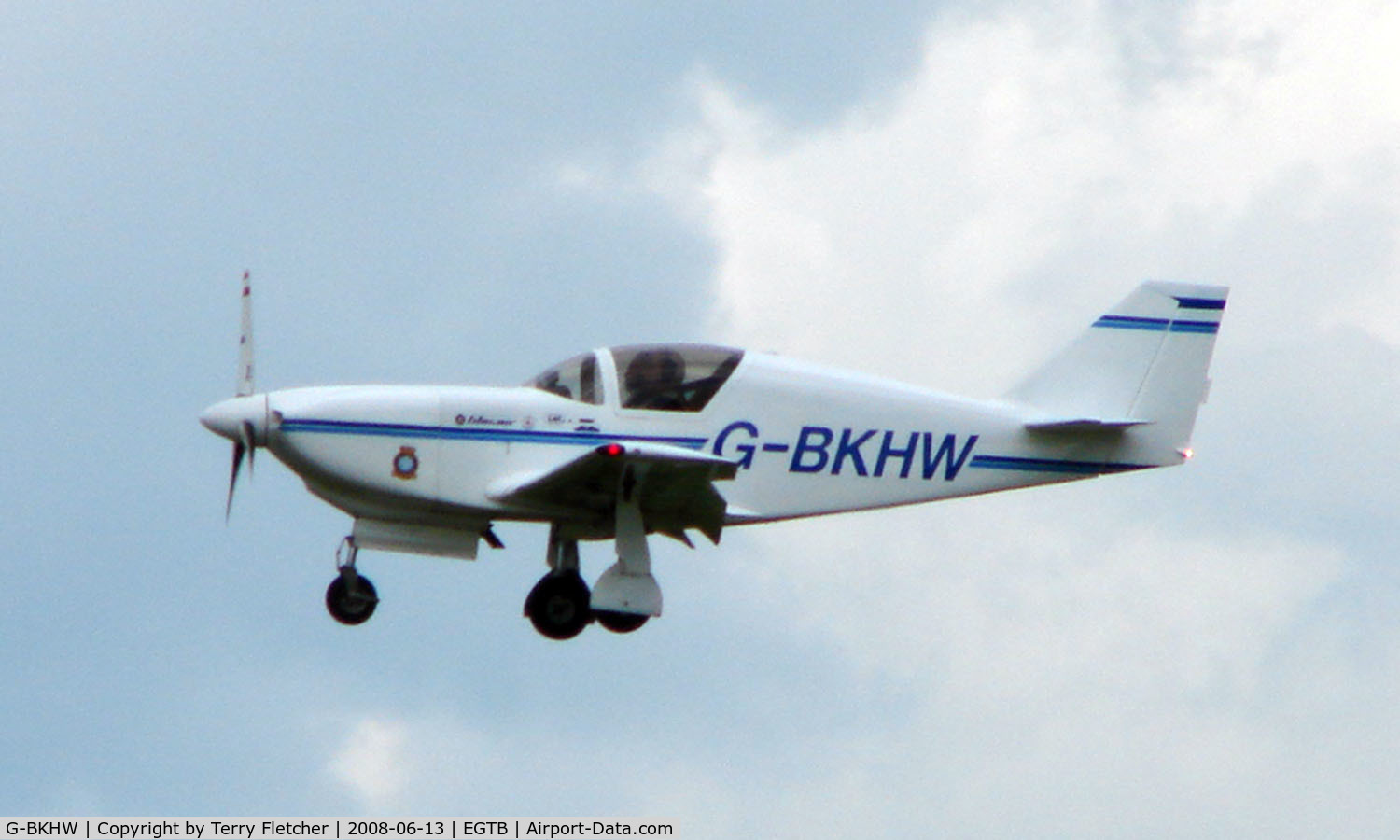 G-BKHW, 1989 Stoddard-Hamilton Glasair I RG C/N PFA 149-11312, Visitor  during  AeroExpo 2008 at Wycombe Air Park , Booker , United Kingdom